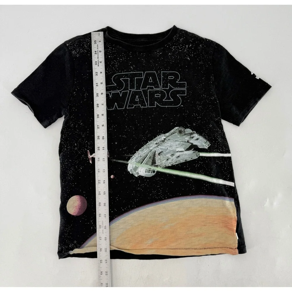 GAP Kids Star Wars 40th Anniversary Graphic T Shirt‎ Black Size L